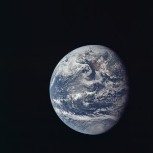 Earth from Apollo 11 July 16 1969